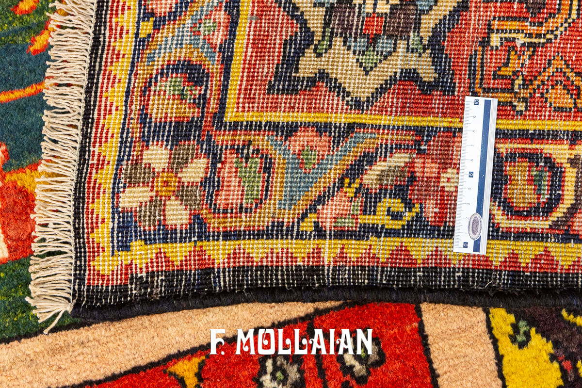 Bakhtiari Rug Very Large Garden Design n°:818996